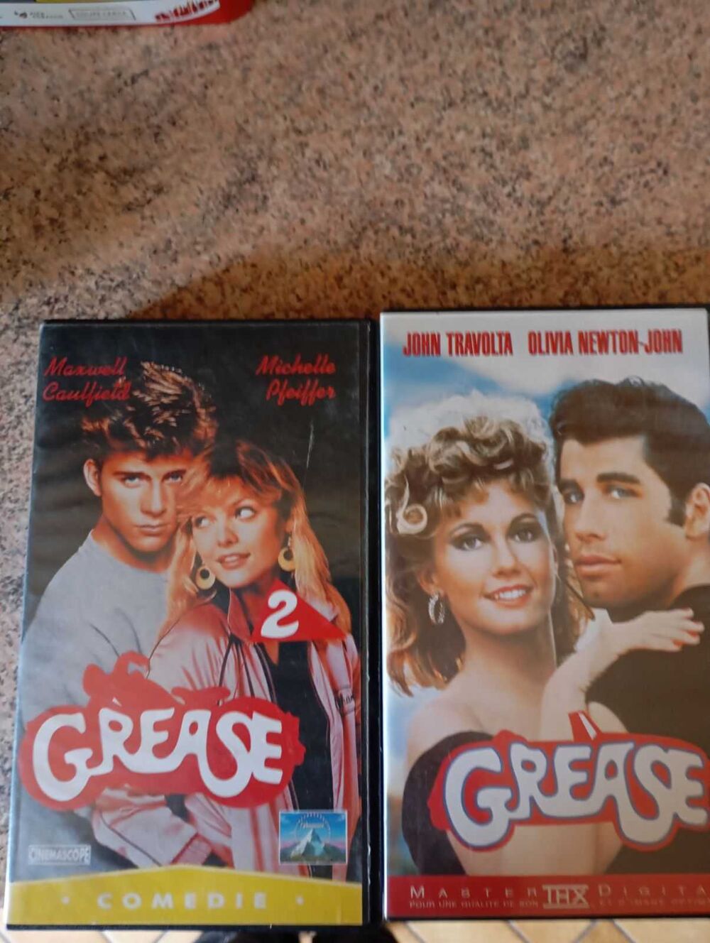 2 K7 Grease VHS 