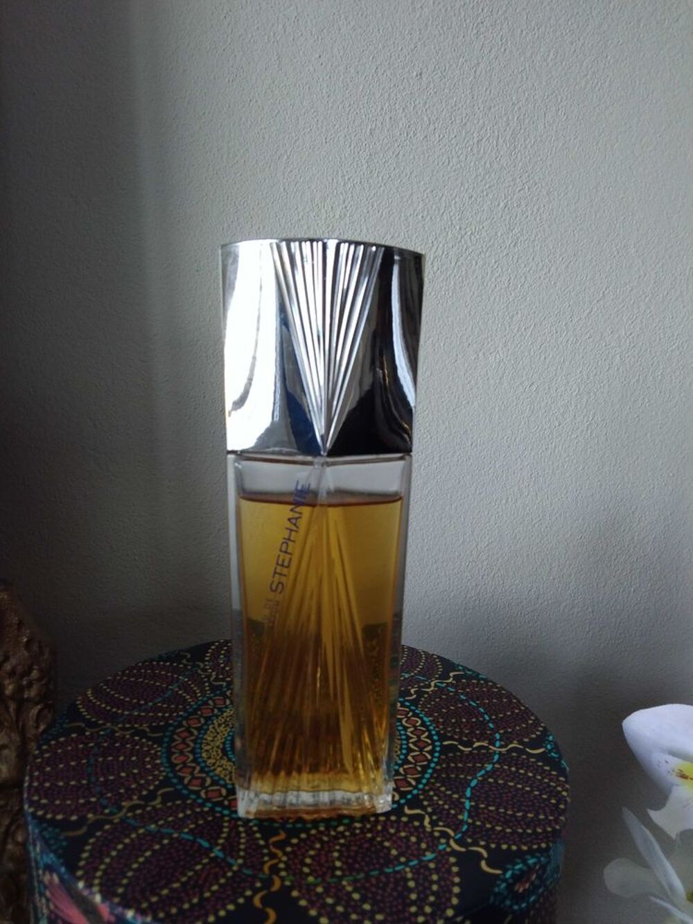 Rare et vintage flacon de parfum vaporisateur 75 ml&quot; St&eacute;phanie&quot; 
