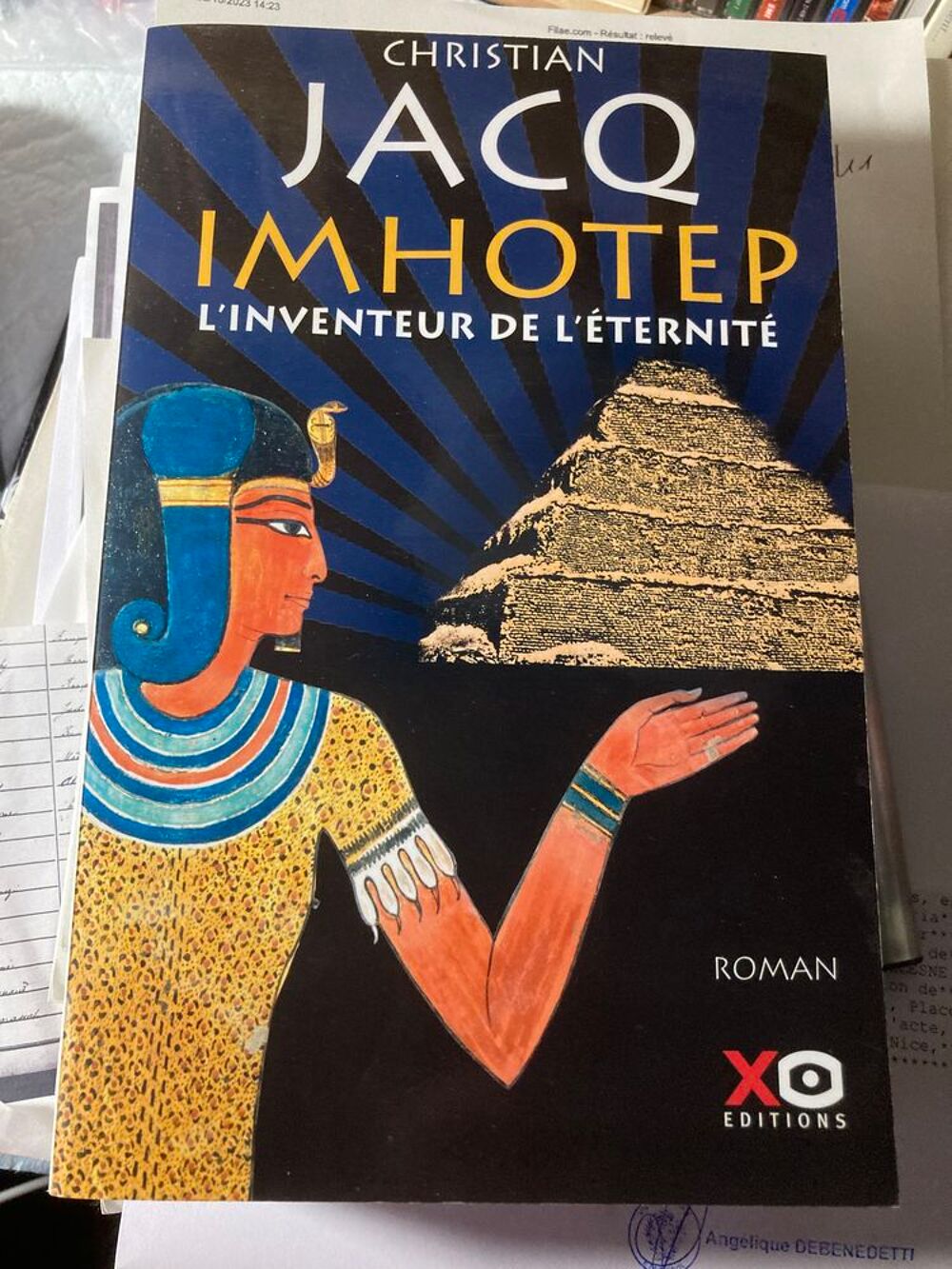 Imhotep, l'inventeur de l'&eacute;ternit&eacute; Livres et BD