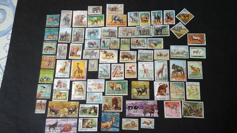 Timbres sur les animaux sauvages 6 Angers (49)