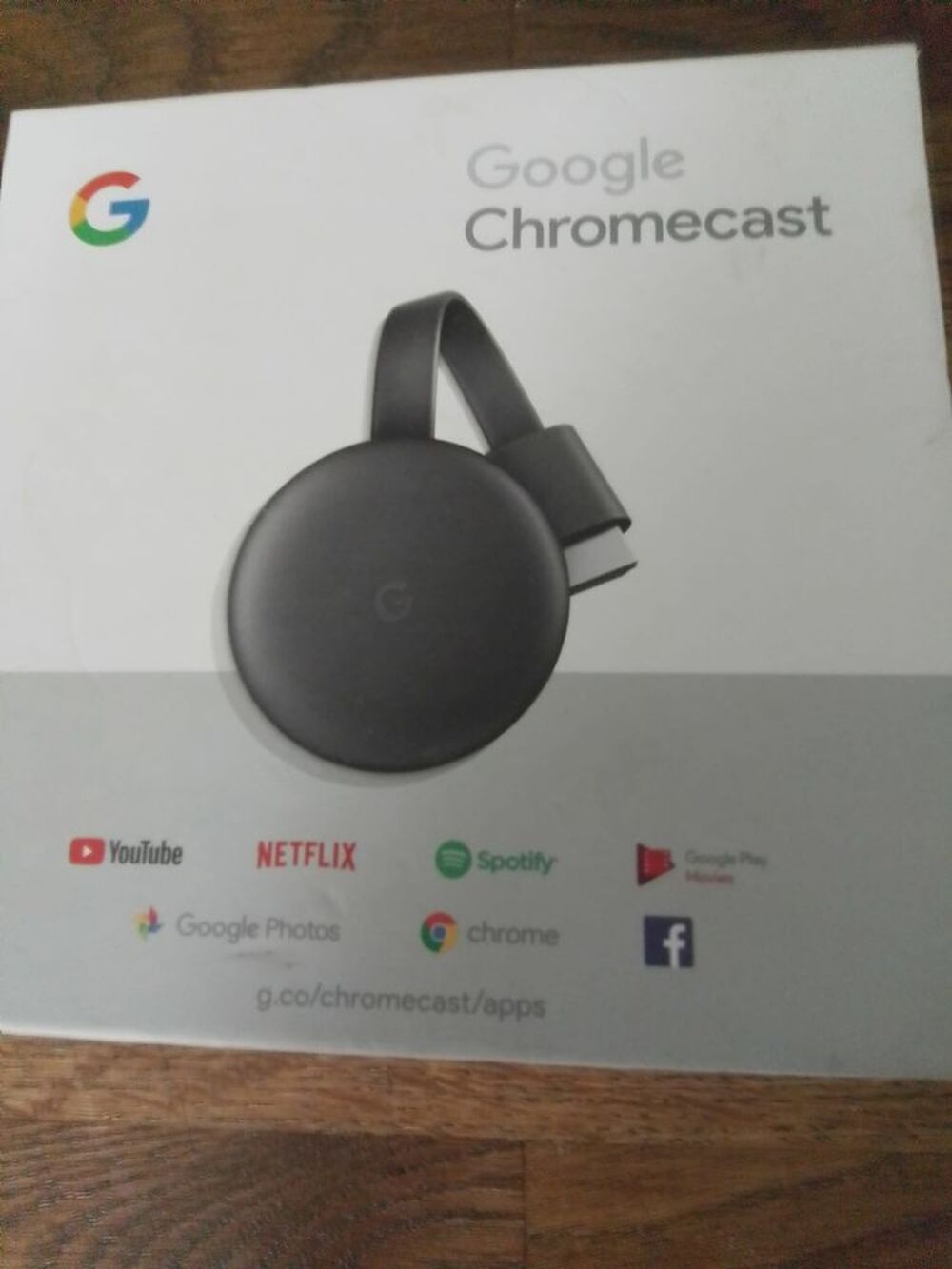 Google chromecast Ytube tv musique photo film ex..... Photos/Video/TV