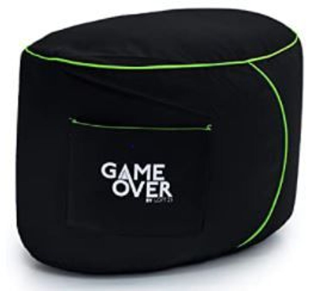 Fauteuil Gamer et repose pieds Pouf de Jeux Vid&eacute;os Consoles et jeux vidéos