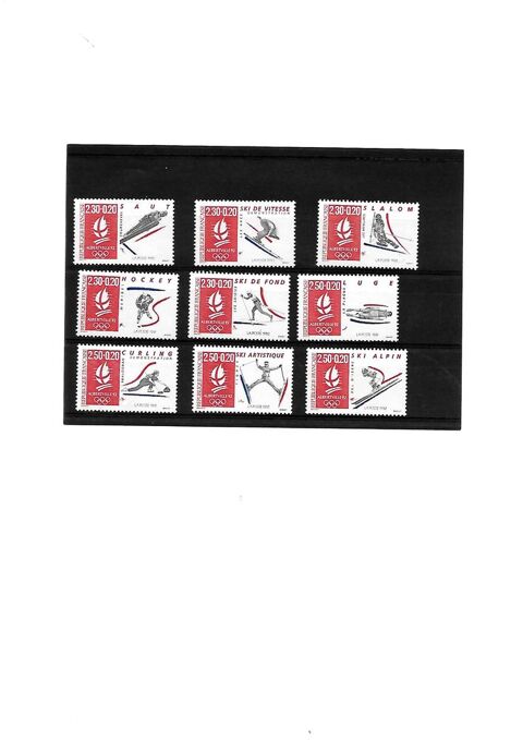 Timbres de FRANCE - Série SPORTS 0 Mulhouse (68)