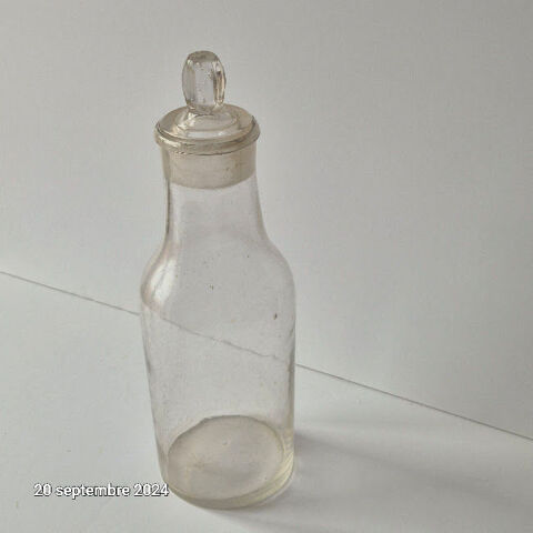 Ancien gros pot en verre pour conservation, à bonbons, biscu 25 Saumur (49)