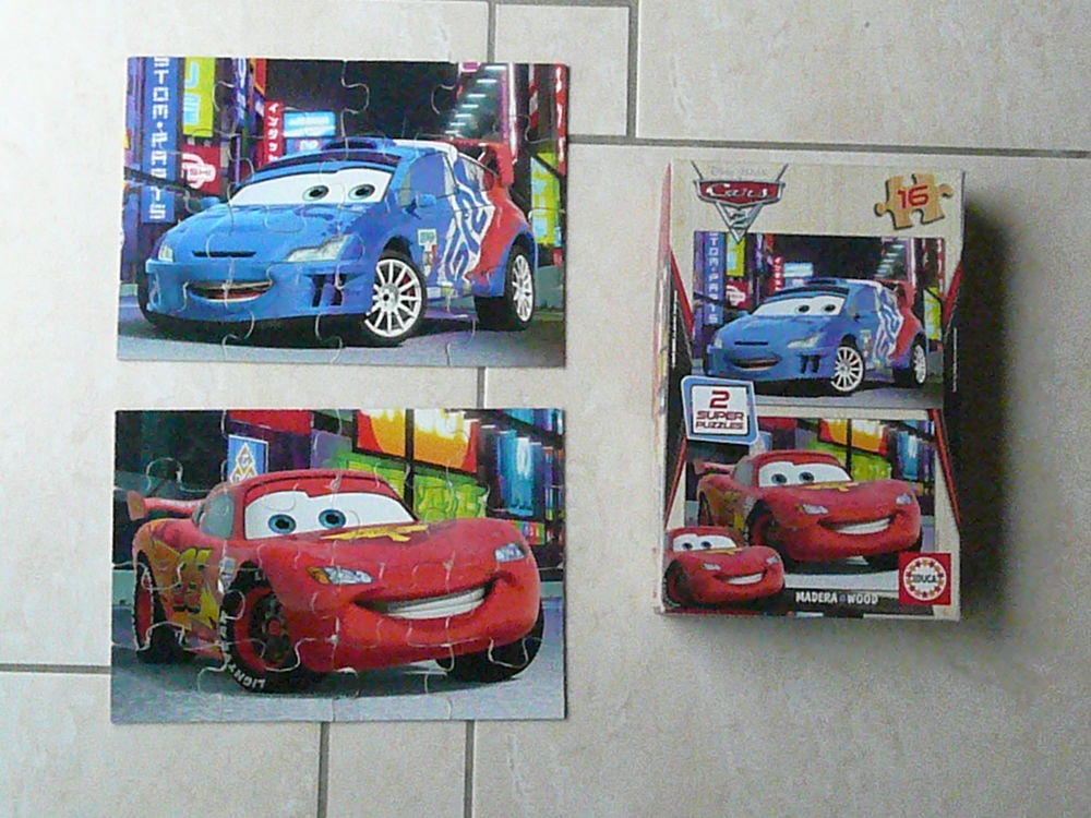Puzzles Car's 2 ? Jouet 1er &acirc;ge Jeux / jouets