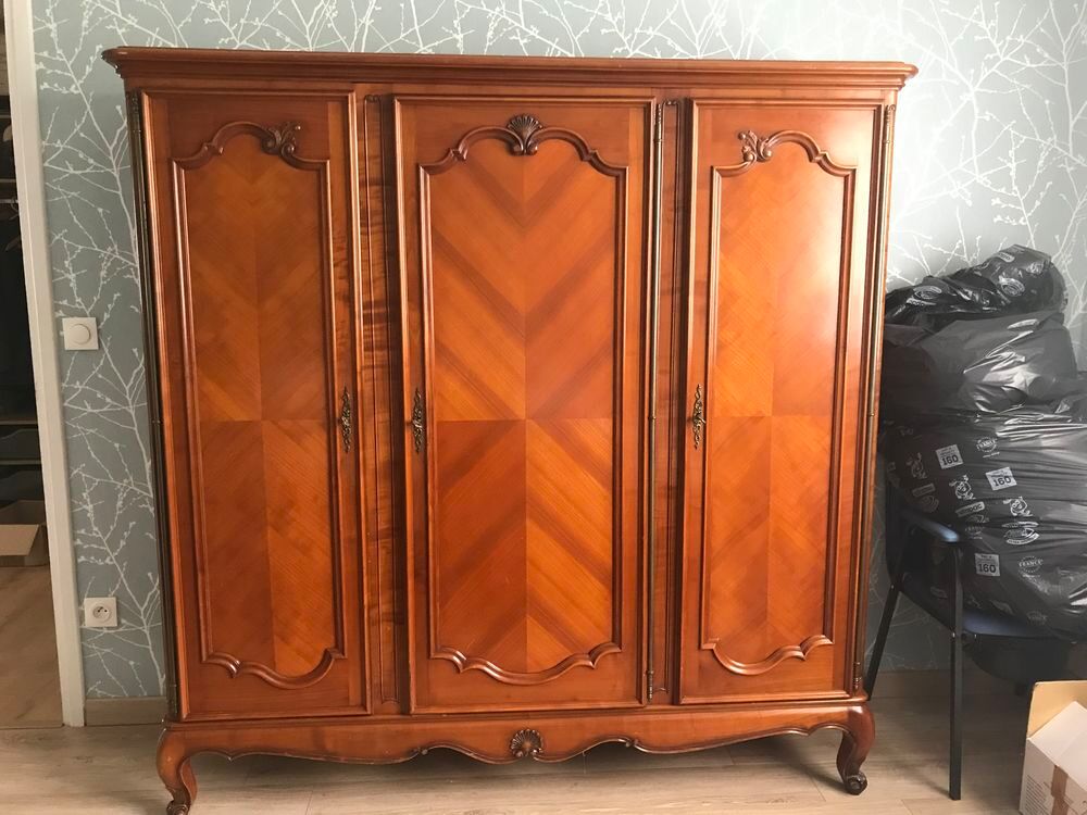 Armoire 3 portes merisier Meubles