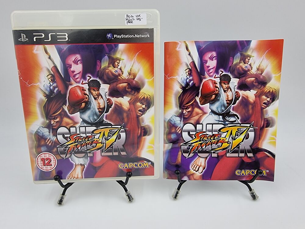 Jeu Playstation 3 Super Street Fighter IV (4) complet Consoles et jeux vidéos