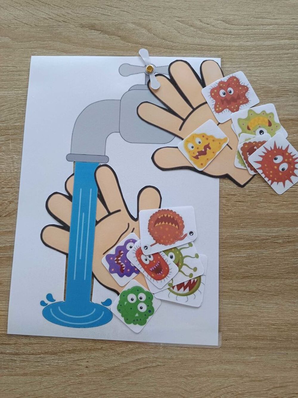 Montessori apprendre le lavage des mains Jeux / jouets