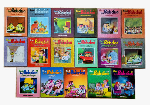 Lot de 17 albums BD   les Bidochons   de Binet 40 Sainte-Genevive-des-Bois (91)