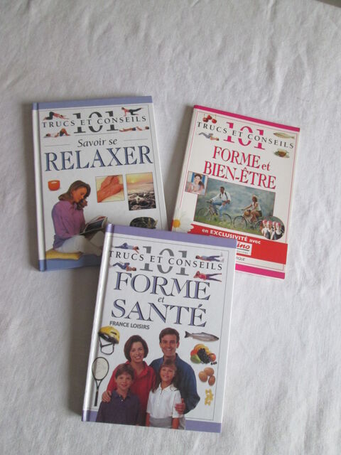 Lot 3 petits livres 101 trucs et conseils 10 Chauriat (63)
