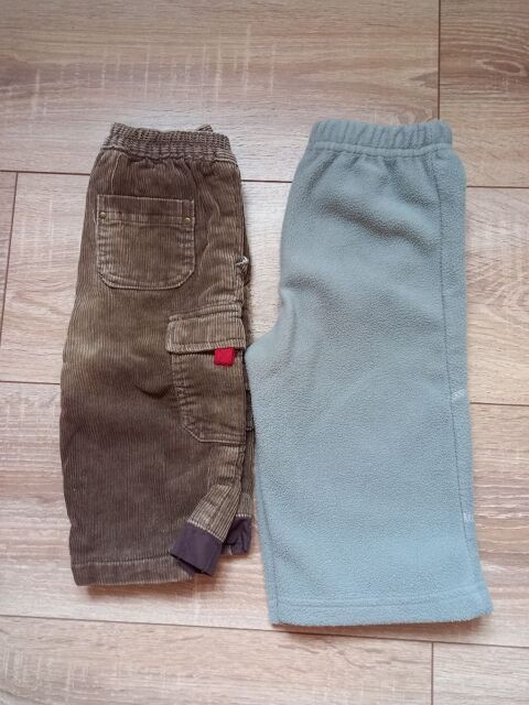 Lot de 2 pantalons 12 mois Villiers (86)