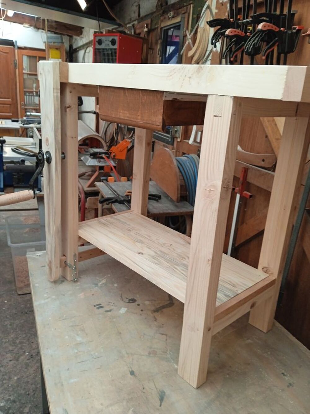 Etabli en bois Bricolage