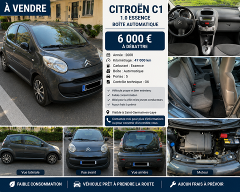 Citroen c1 Citro&euml;n  1.0i Airdream Confort Sens