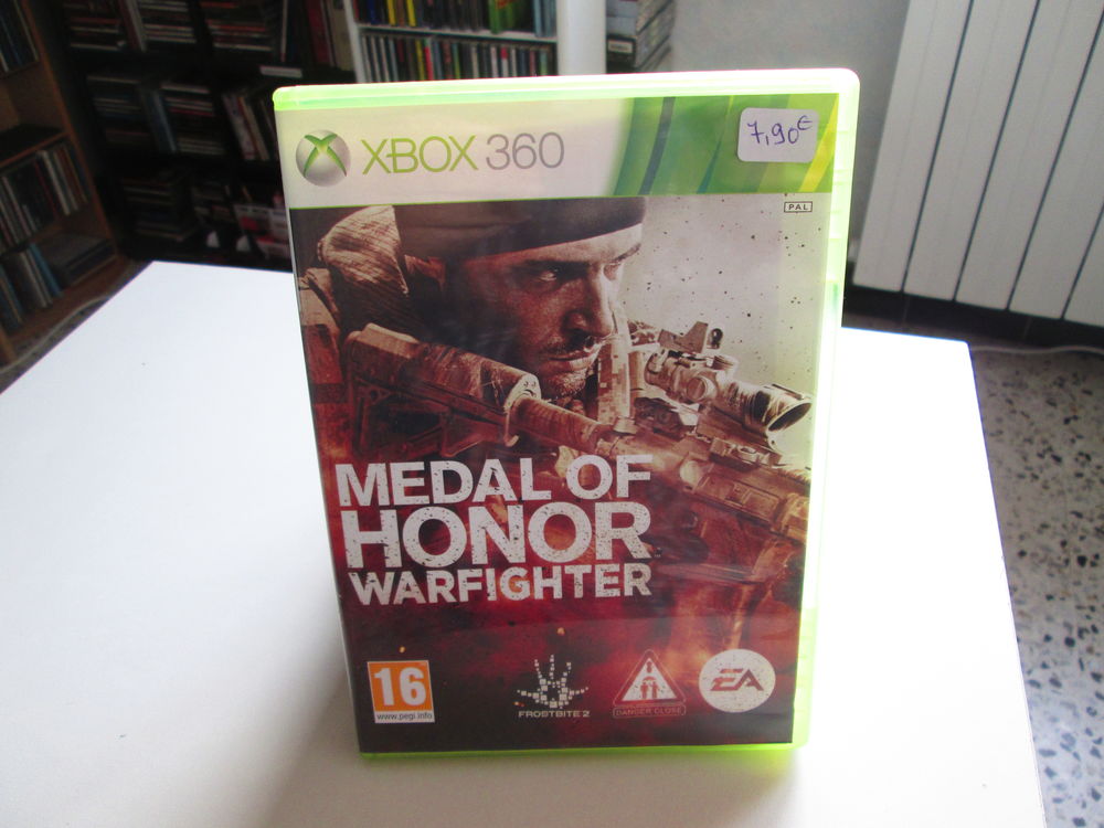 JEU XBOX 360 MEDAL OF HONOR WARFIGHTER BON ETAT sans livret Consoles et jeux vidéos
