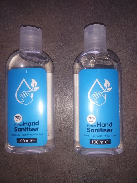 gel hydroalcoolique de poche 2 X 100ml 1 Biscarrosse (40)