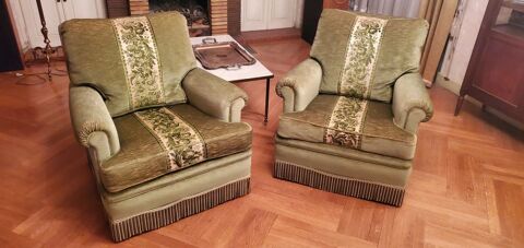 2 fauteuils velours trs confort en trs bon tat 150 Lyon 8 (69)