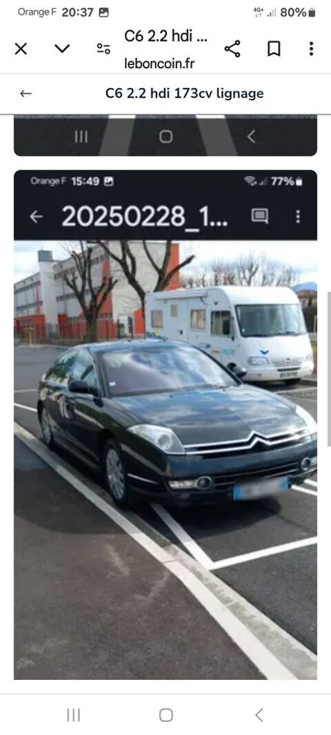 Citroen c6 Citroën  HDi 173 FAP