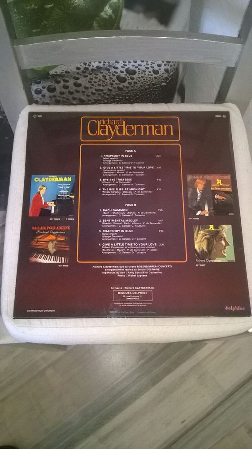 Vinyle Richard Clayderman
Medley Concerto
1978
Excellent CD et vinyles