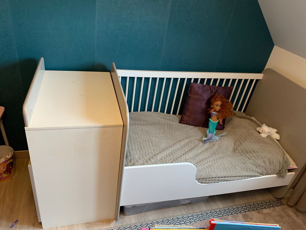 Lit combin&eacute; &eacute;volutif Mobilier enfants