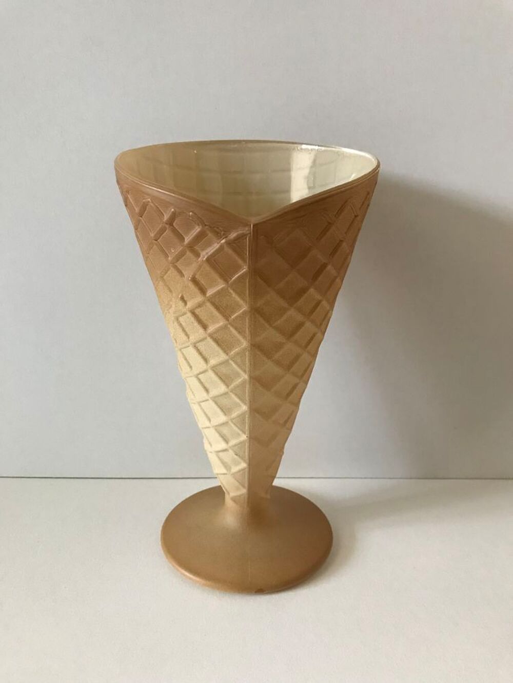 Lot 6 coupe &agrave; glace forme c&ocirc;ne Cuisine