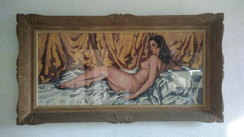 CADRE Vintage tissé main     NU   44 Six-Fours-les-Plages (83)