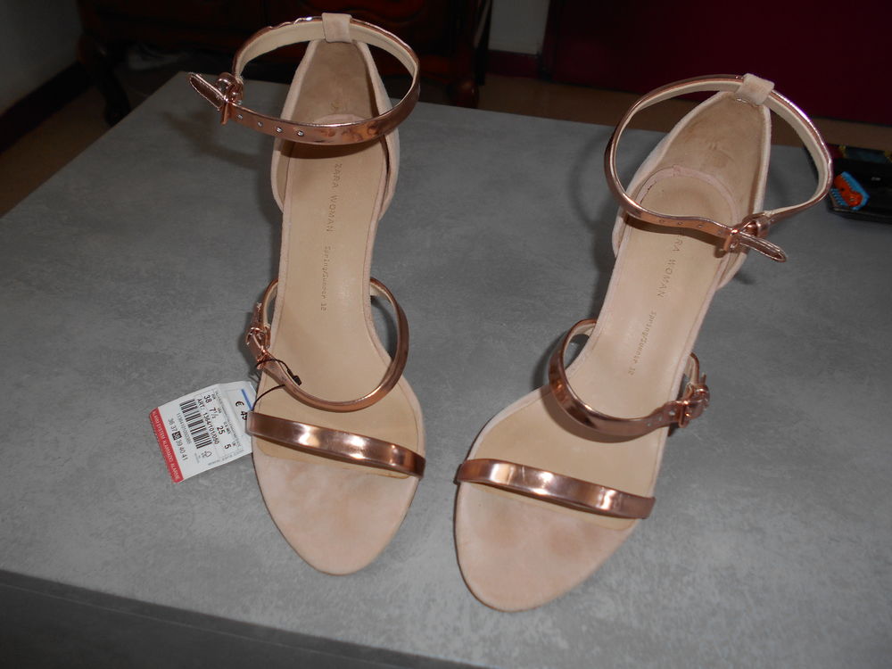 chaussures d&eacute;couvertes escarpins femme P38 Zara Chaussures