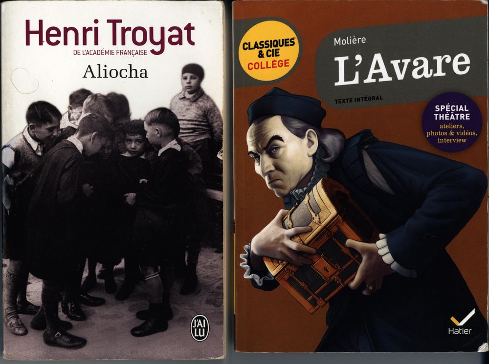 Lots de 4 livres coll&egrave;ge et lyc&eacute;e
Livres et BD