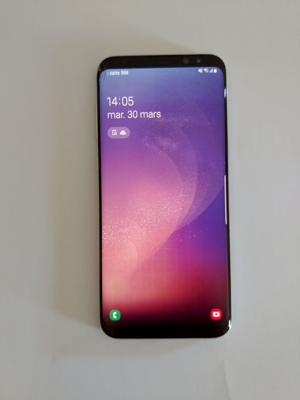 Samsung S8+ 64Go Argent Téléphones et tablettes