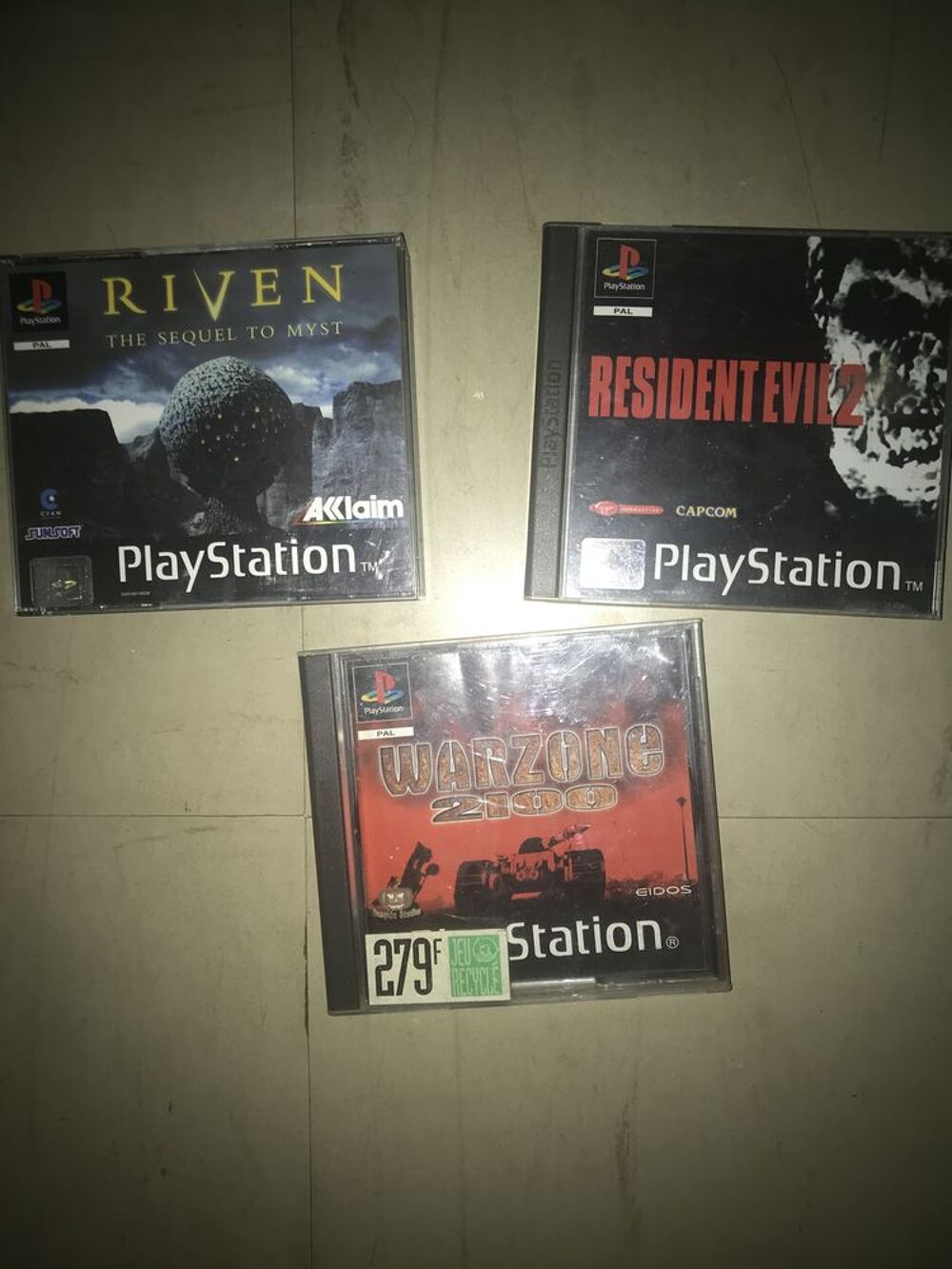 PS1 origine sans puce made in Japan Consoles et jeux vidos