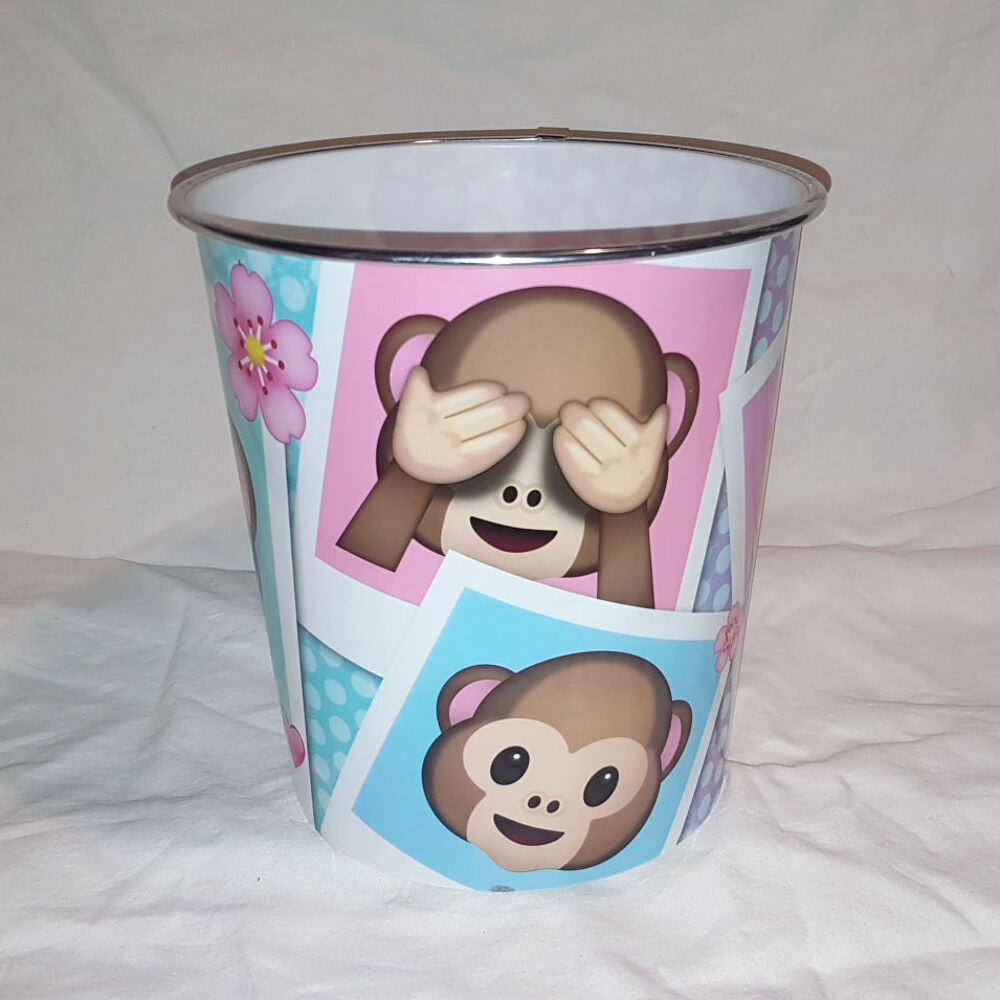 Corbeille emoji singe enfant Mobilier enfants