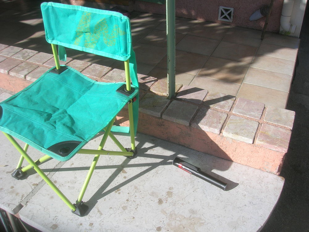 Fauteuil de camping pliant ENFANT max 40kg Mobilier enfants