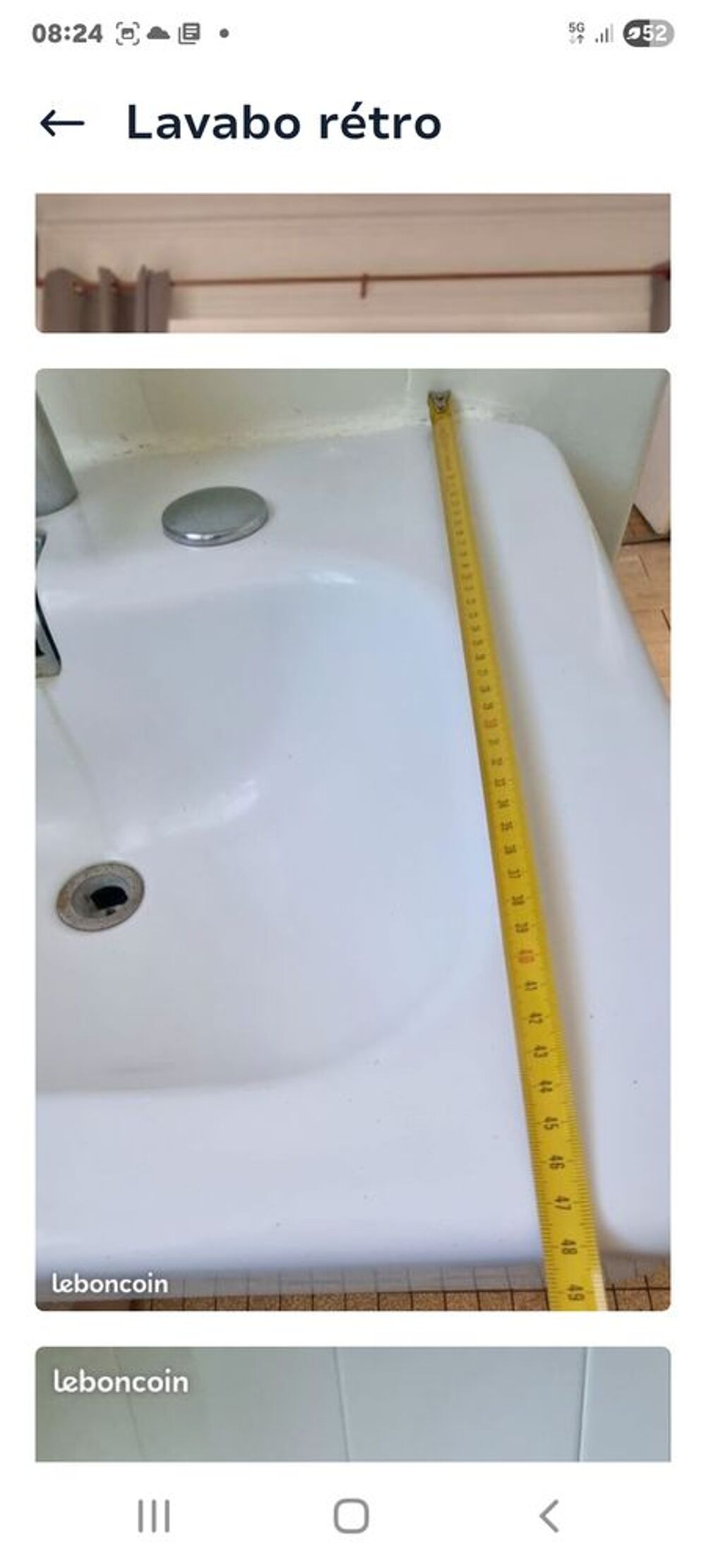 Lavabo c&eacute;ramique retro Bricolage