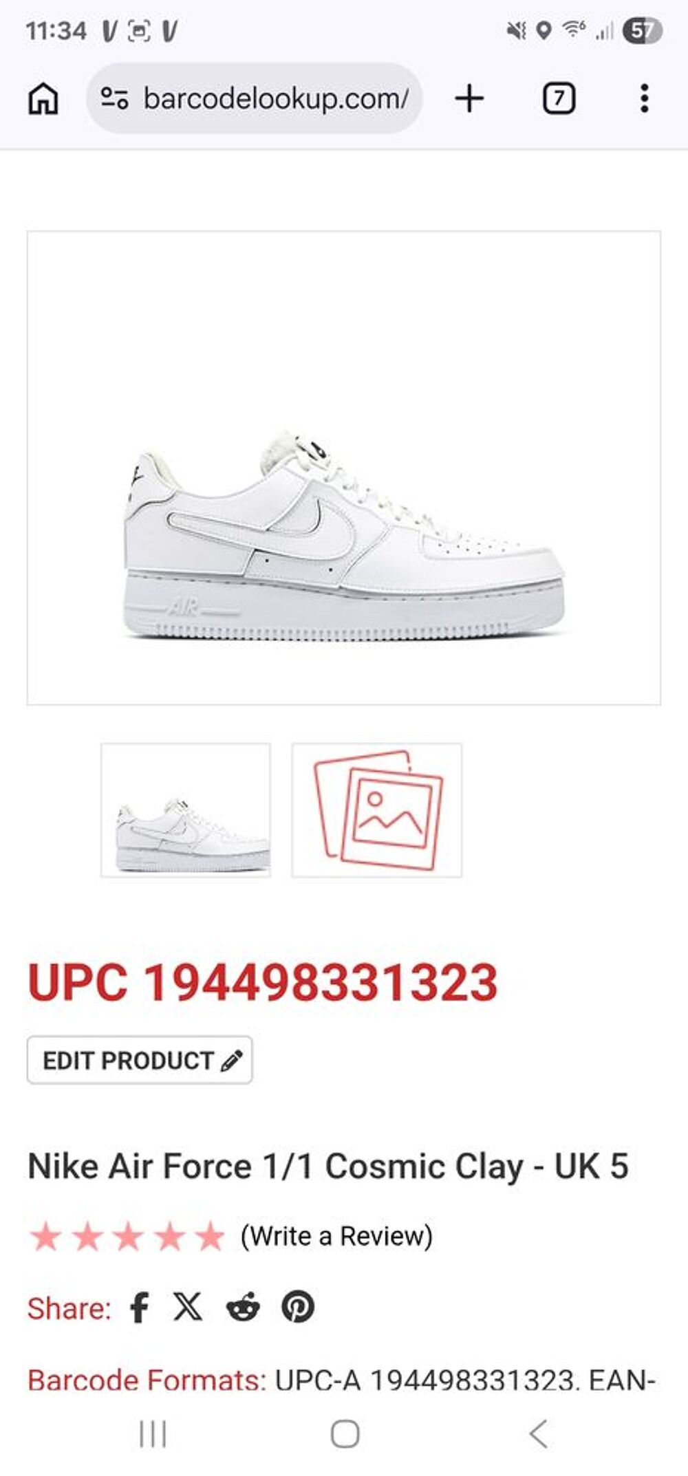 Baskets Nike Air Force Chaussures
