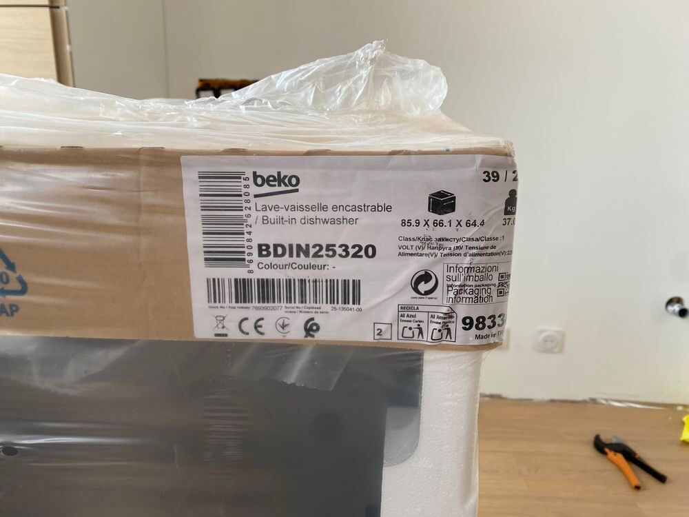 Lave vaisselle encastrable Electroménager