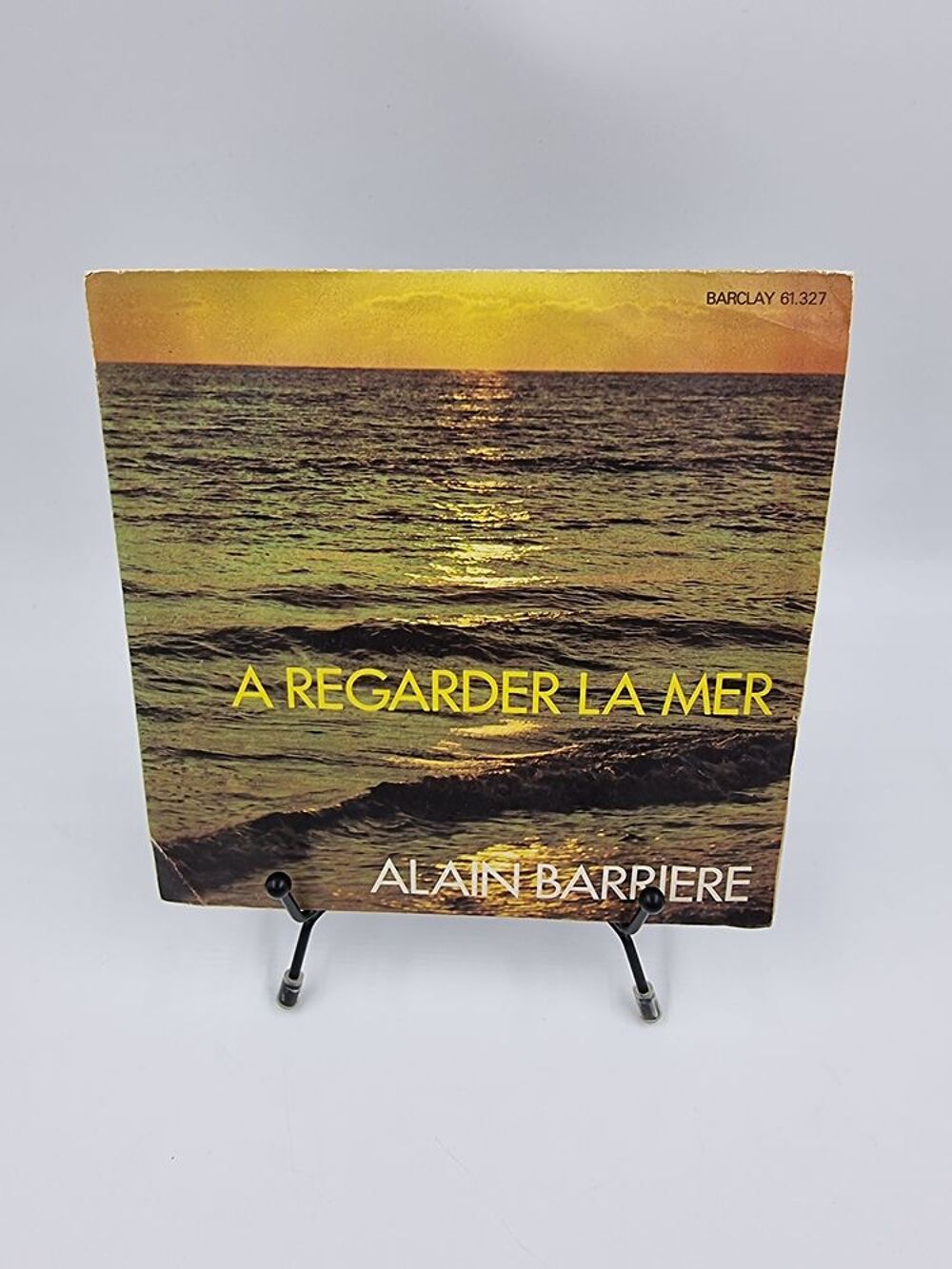 Vinyle 45 tours Alain Barriere : &Agrave; Regarder la Mer CD et vinyles