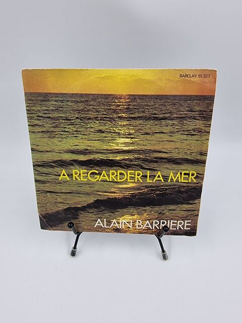 Vinyle 45 tours Alain Barriere : À Regarder la Mer  1 Vulbens (74)