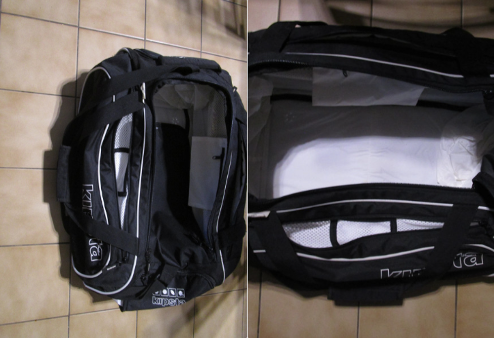 Sac de sport noir Maroquinerie