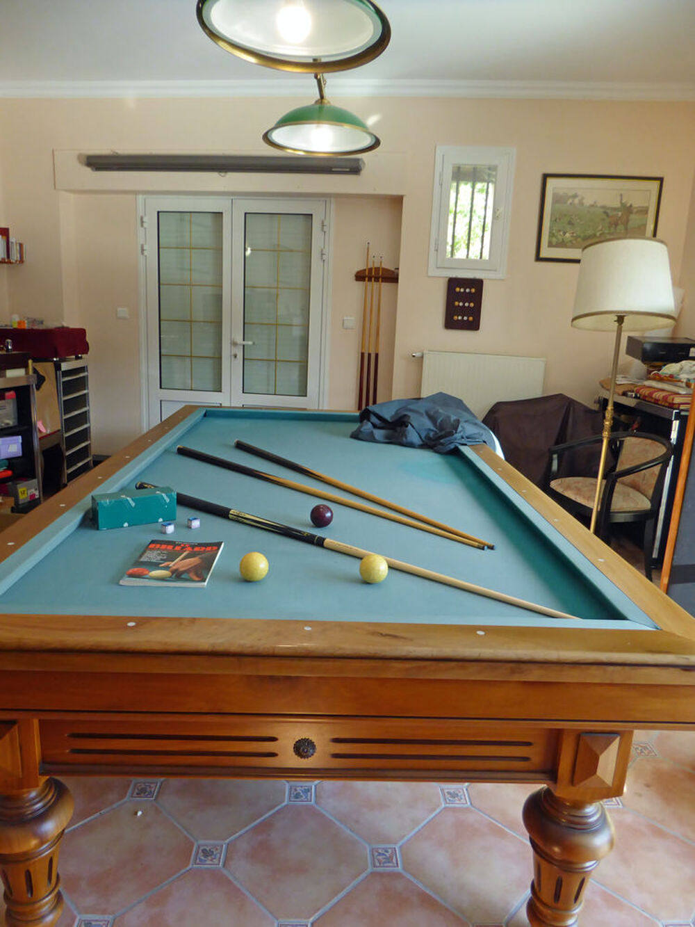 Billard fran&ccedil;ais Aristos 260 Louis XVI B&eacute;nard FranceSurOffre Meubles