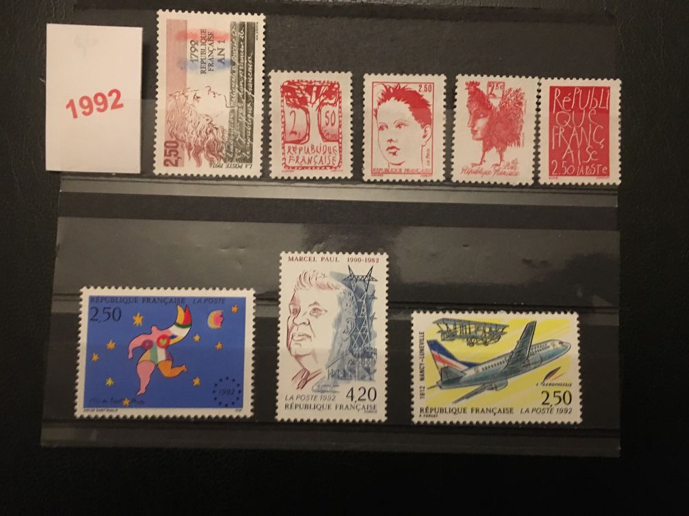 TIMBRES ** NEUFS DE FRANCE 1992 