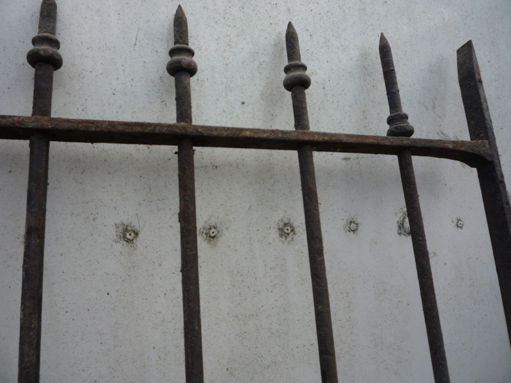 Portail fer forg&eacute; Décoration
