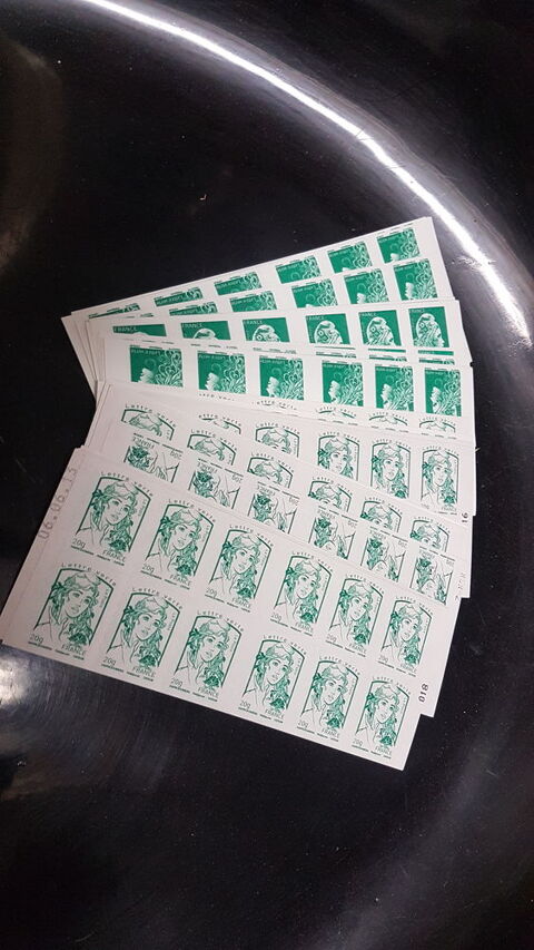 carnets de 12 timbres validit permanente autocollants neufs 9 Saint-Leu-la-Fort (95)
