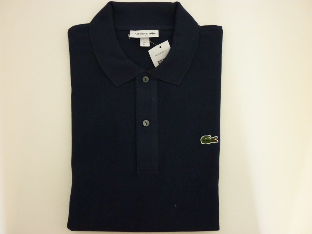 Polo MC LACOSTE Neuf Taille: 5/L Slim Vêtements