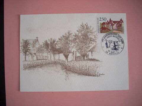 Carte philat�lique Anniversaire 4 Issou (78)