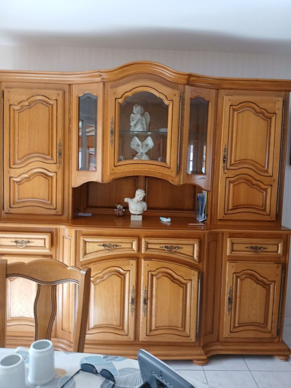 salle &agrave; manger compl&egrave;te ch&ecirc;ne massif Meubles