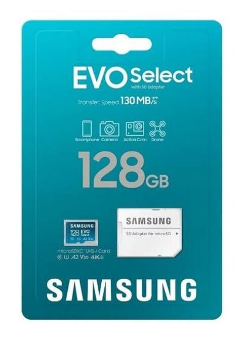 Carte mmoire microSD 128Go Samsung +adaptateur carteSD NEUF 35 Aubin (12)