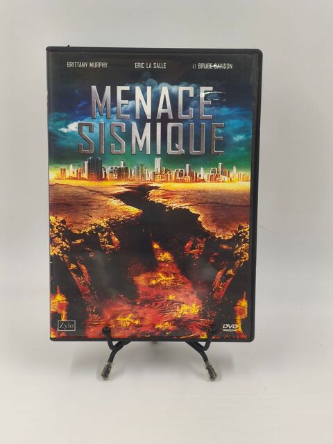 Film DVD Menace Sismique en boite 5 Vulbens (74)