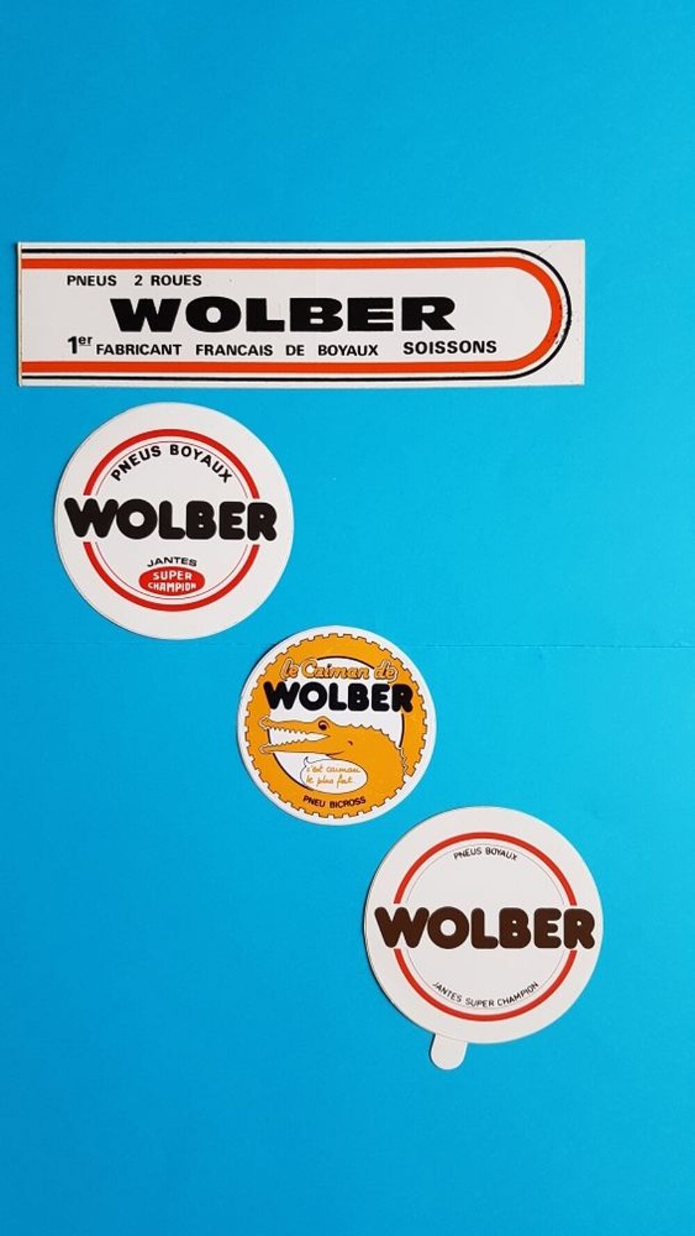 AUTOCOLLANTS WOLBER Vélos