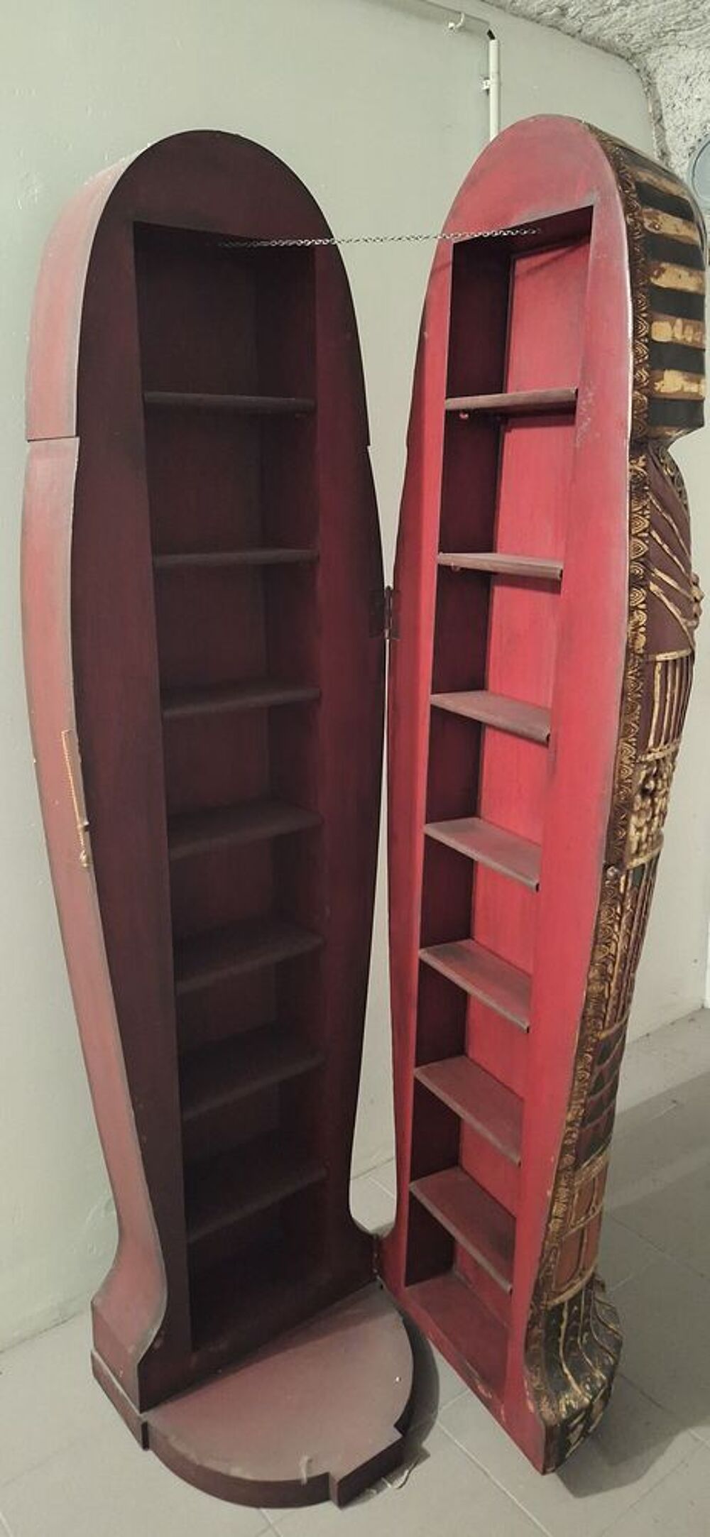 Armoire sarcophage Tout&acirc;nkhamon Meubles