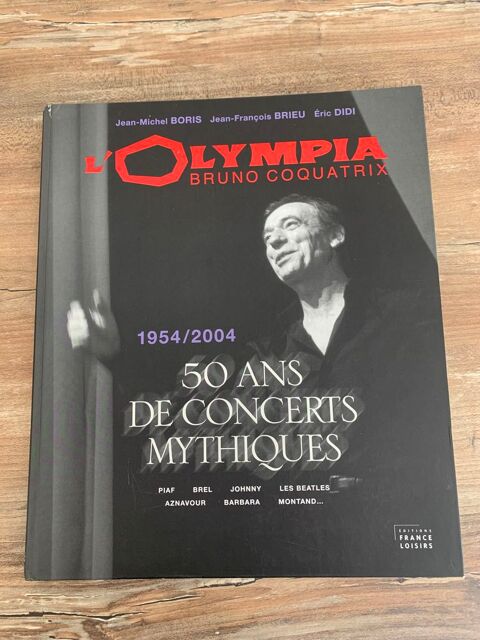 Livre    L' Olympia 50 ans de concerts mythiques 5 Saleilles (66)