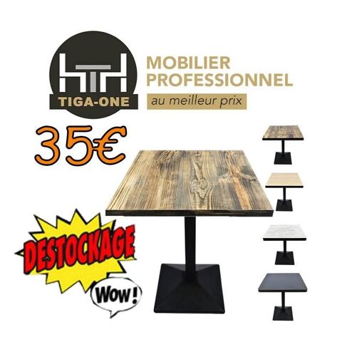 Tables de Restauration 60x60 ou 70x70 44000 Nantes